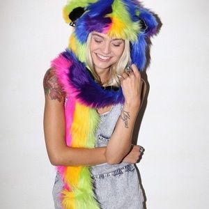 Magic bear spirithood